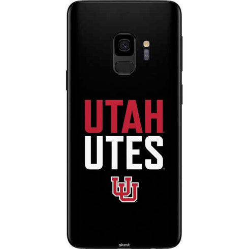 University of Utah Interlocking U Galaxy S9 Skin
